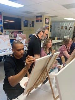 Staff Paint Night 2022 photo 6