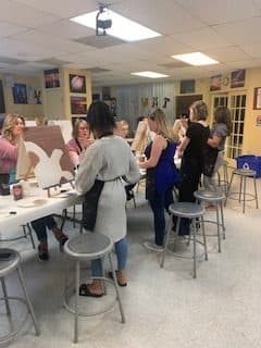 Staff Paint Night 2022 photo 7