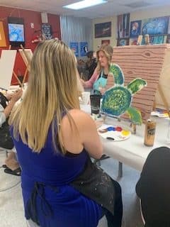 Staff Paint Night 2022 photo 9