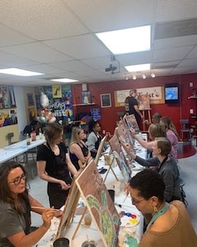 Staff Paint Night 2022 photo 1