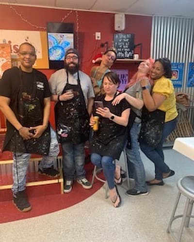 Staff Paint Night 2022 photo 2