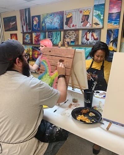 Staff Paint Night 2022 photo 4