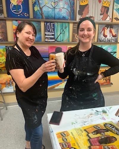 Staff Paint Night 2022 photo 5